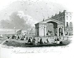 001027 Sketch of St. Leonards East boundary arch c.1845 (Rock ^ Co.) - Flickr - East Sussex Libraries Historical Photos.jpg